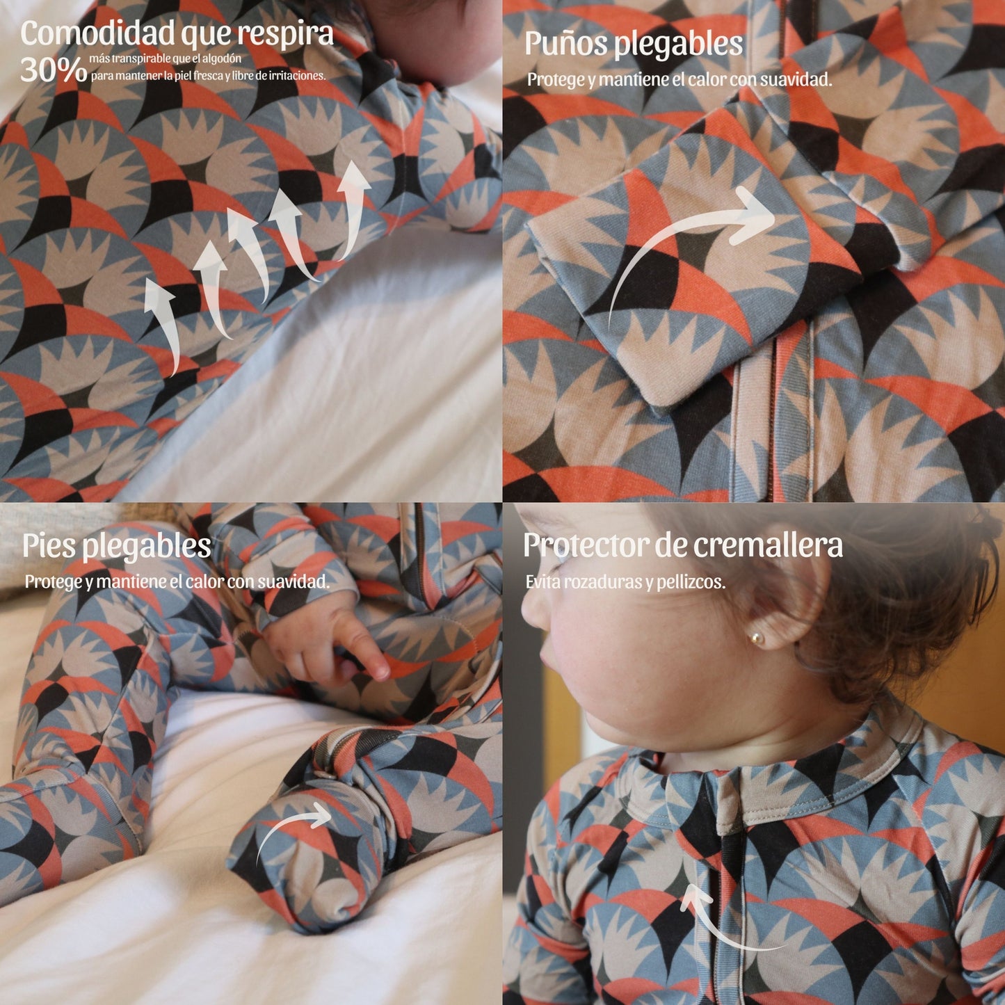 Pijama de bambú CozyCub