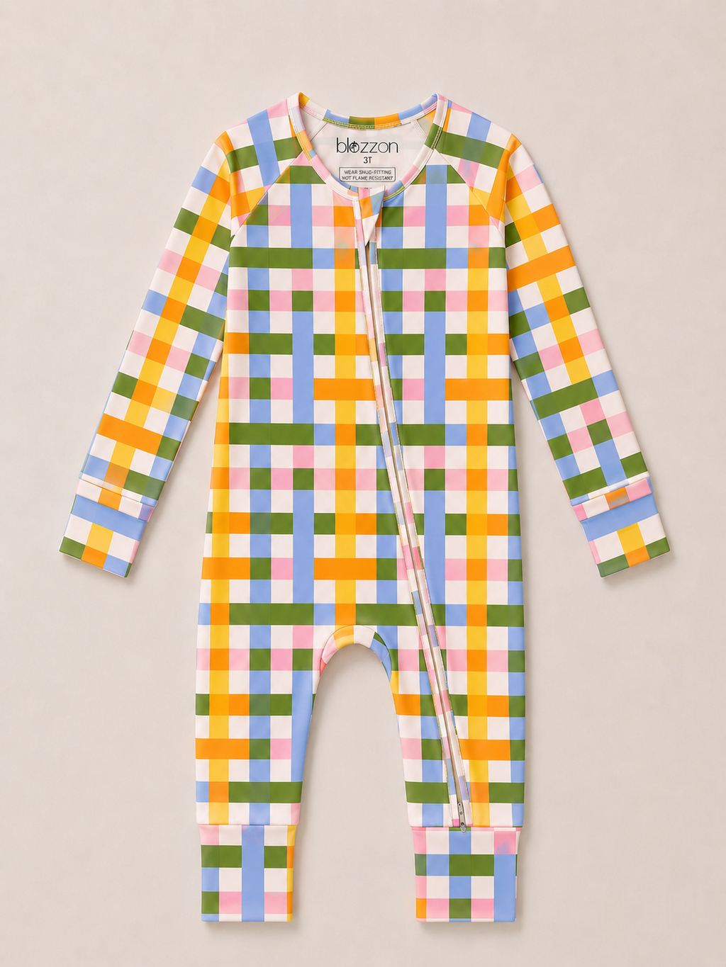Pelele con cremallera Rainbow Patch
